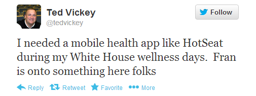 Twitter   tedvickey  I needed a mobile health app ...