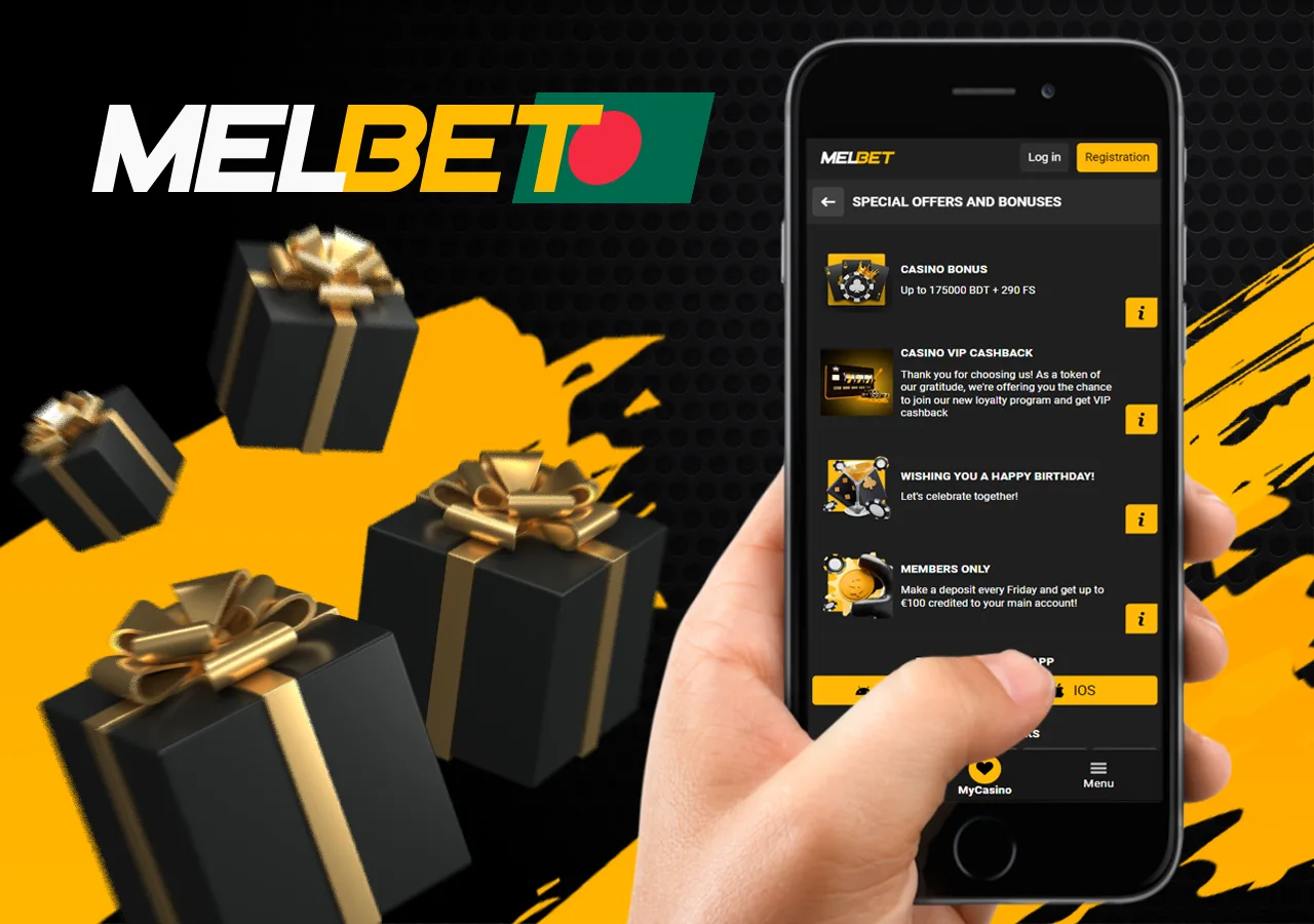 Bonus program for Melbet players